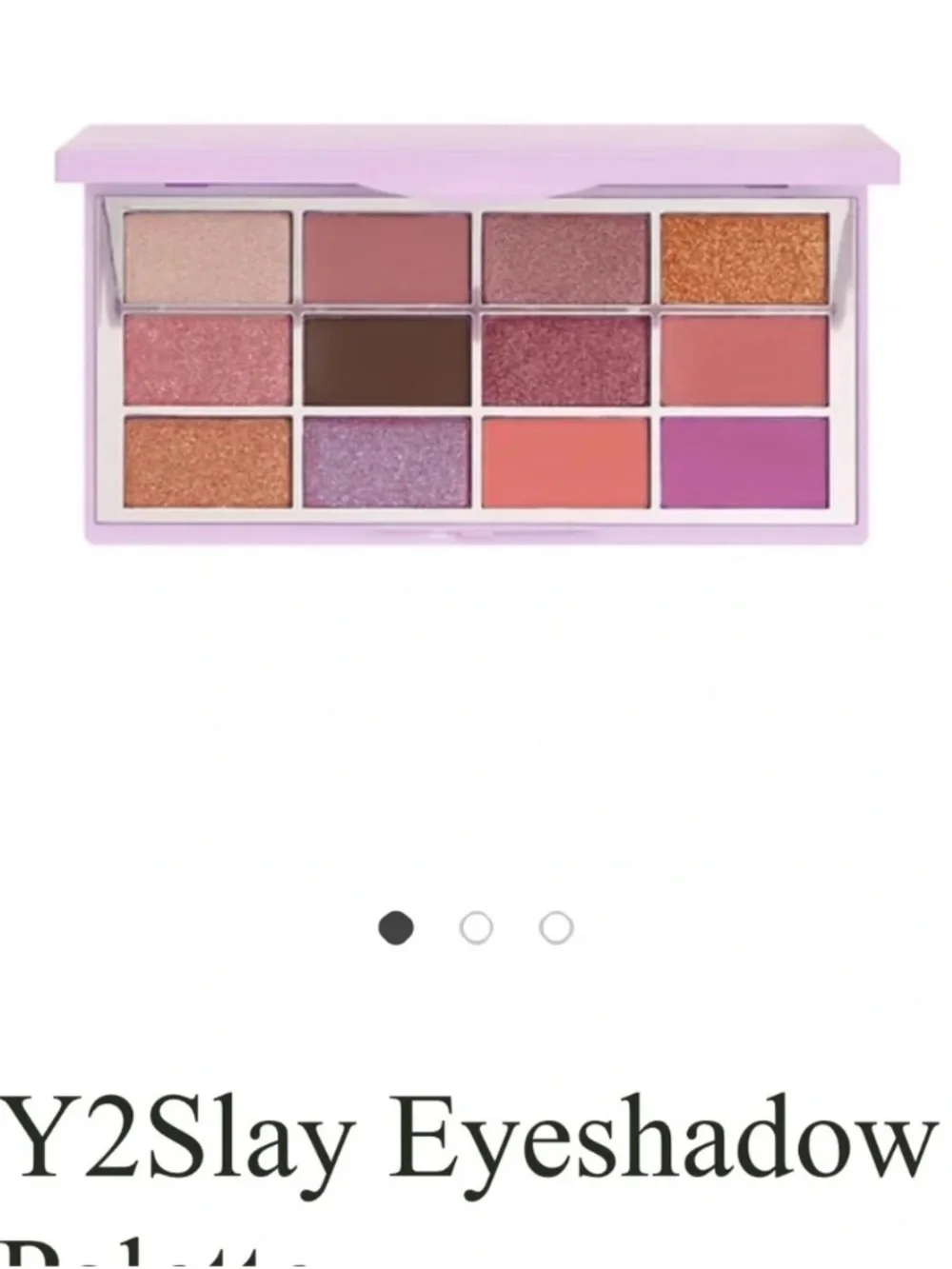ILLUMINATI Y2Slay Pink & Rose Eyeshadow Palette - 12-Color Mix NEW PC